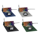 wireless mousepad desk organizer