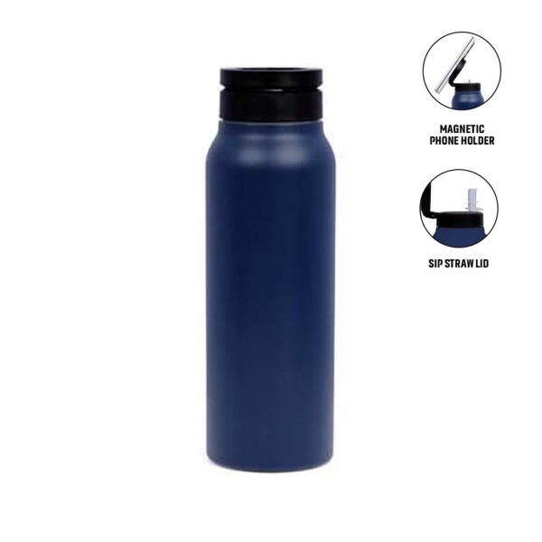 magnetic phone holder water bottle