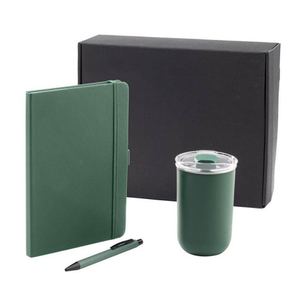 tumbler notebook and pen gift set