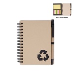 eco A6 notepad and pen set