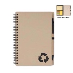 eco B6 notepad and pen set