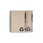 eco B6 notepad and pen set