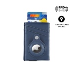 rfid card holder with airtag pocket