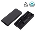 recycled aluminium pen and keychain set