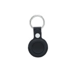 pu keychain with airtag holder