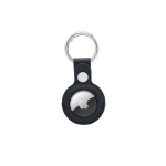pu keychain with airtag holder