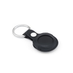 pu keychain with airtag holder