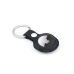 pu keychain with airtag holder