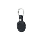 pu keychain with airtag holder