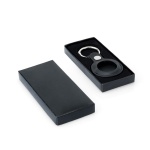 pu keychain with airtag holder