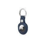 pu keychain with airtag holder