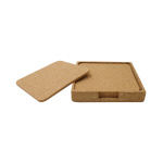 cork coaster set