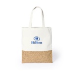 recycled cotton cork shopping bag