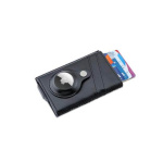 rfid card holder with airtag pocket